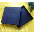 Black hat packaging box with custom logo,hat gift box with lids